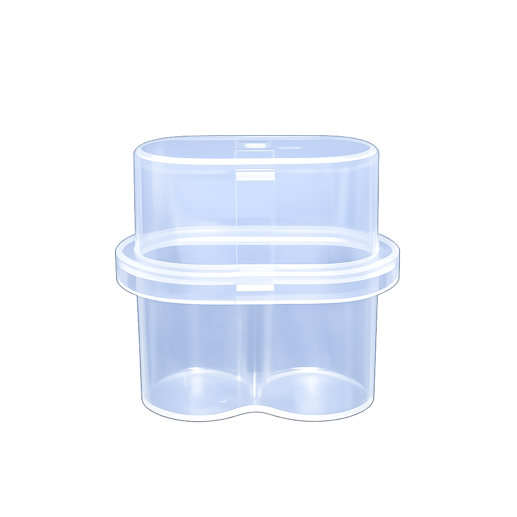 10mL Plastic Vial Holder for 2 Vials