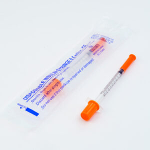 Disposable 0.5mL Syringes with Needle 30G 5/16”