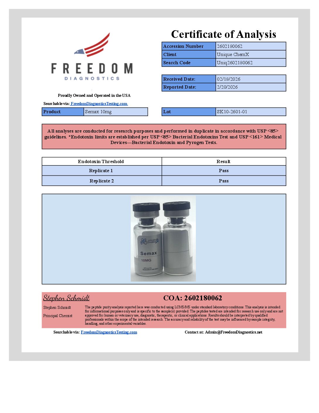 Semax 10mg - Image 3
